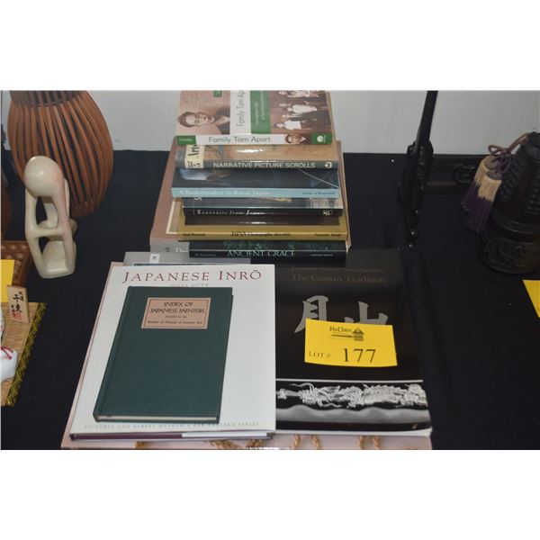 COLLECTION OF BOOKS ON JAPAN (12 PCS)