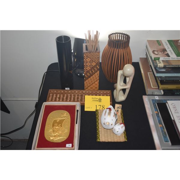 MIXED LOT: ASSORTED JAPANESE ITEMS