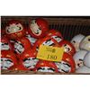 Image 1 : COLLECTION OF JAPANESE CERAMIC DARUMA DOLLS (21 PCS) (DOES NOT INCLUDE BASKET)