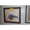 Image 1 : FRAMED BLOCK PRINT, OTSUKA '82 (24" X 21 1/2")