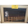 Image 2 : FRAMED WOODLOCK PRINT, TEAHOUSE AT SHIMABARA; SIGNED 350/500 (20 1/2" X 16")