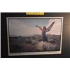 Image 2 : FRAMED PHOTOGRAPHIC PRINT OF SINGER-SONGWRITER JONI MITCHELL, 1978 BY PHOTOGRAPHER HENRY DILTZ (22" 