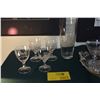 Image 1 : ETCHED STEMWARE, MARKED HENRY ALFONSO, HAWAII