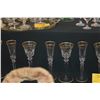 Image 2 : ST. LOUIS CRYSTAL STEMWARE, EXCELLENCE PATTERN (18 PCS)