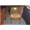 Image 1 : MID CENTURY DANISH MODERN TEAK CHAIR W/WOVEN SEAGRASS SEAT