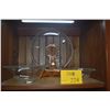 Image 1 : IMPERIAL GLASS CANDLEWICK GLASS PLATTER & BOWLS (3 PCS) (DOES NOT INCLUDE STAND)