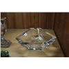 Image 2 : ITALIAN ART DECO LADY, FROG FIGURES & GLASS ASHTRAY (4 PCS)