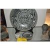 Image 1 : ANNAM BLUE & WHITE DECORATED CHARGER (14"), FISH PLATE (5 1/4") & CHINESE BOX (3 PCS) (DOES NOT INCL