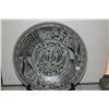 Image 2 : ANNAM BLUE & WHITE DECORATED CHARGER (14"), FISH PLATE (5 1/4") & CHINESE BOX (3 PCS) (DOES NOT INCL