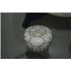 Image 7 : ANNAM BLUE & WHITE DECORATED CHARGER (14"), FISH PLATE (5 1/4") & CHINESE BOX (3 PCS) (DOES NOT INCL