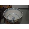 Image 3 : ANNAM BLUE & WHITE FOOTED BOWLS, (3 1/2" & 3 3/4") (2 PCS) (DOES NOT INCLUDE STAND)