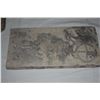 Image 3 : CHINESE MOLDED CLAY RELIEF TITLES (13 1/4" X 6 1/4" & 11 3/4" X 6 3/4") (2 PCS)