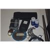 Image 5 : JEWELERS LOT: DIAMOND SORTING SIEVES W/42 PLATES, LIGHTED POCKET MICROSCOPE, RING MANDREL, JEWELERS 