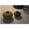 Image 3 : MIX LOT: CERAMIC ASIAN JARLETS, VASE & SMALL EWER (1 1/2 - 8") (4 PCS)