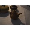 Image 4 : MIX LOT: CERAMIC ASIAN JARLETS, VASE & SMALL EWER (1 1/2 - 8") (4 PCS)