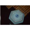 Image 3 : CHINESE CERAMIC VASE, JUN GLAZED (10 3/4") & CRACKLED RU GLAZED HEXAGON VASE (7") (2 PCS)