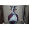 Image 4 : CHINESE CERAMIC VASE, JUN GLAZED (10 3/4") & CRACKLED RU GLAZED HEXAGON VASE (7") (2 PCS)