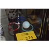 Image 1 : CHINESE DRAGON CAMEO GLASS VASE (10"), 4 PEKING GLASS BANGLES & ORB (6 PCS)