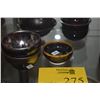 Image 1 : CHINESE JIAN YAO TEA BOWLS (3" - 4") (6 PCS)