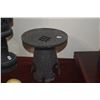 Image 3 : BRONZE STANDING LANTERN (15") & USUBATA VASE (7") (2 PCS)