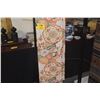 Image 2 : POLYCHROME JAPANESE OBI, FLORAL PATTERN ON BOTH SIDES (12 5/8" X 160")