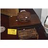 Image 1 : ROSEWOOD & BAMBOO DISPLAY STANDS (3 PCS)