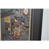 Image 5 : FRAMED UKIYO-E PRINT, KIMONO CLAD LADIES ON THE BAMBOO RIVER BY KUNISADA (17 1/4" X 22")