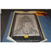 Image 1 : CHINESE WALL RELIEF INK RUBBING OF BUDDHIST AVALOKITESHVARA (44" X 77")