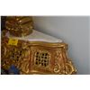 Image 3 : GILT GOLD & MARBLE ROCOCO STAND (56" X 20" X 16")