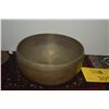 Image 3 : MIX LOT: BRASS SINGING BOWL, BRONZE CENSOR, BRONZE CUPS HOLDERS (3), SMALL WOOL RUG & TAPESTRY (2) (