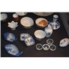 Image 7 : LARGE MIX LOT: MISC. JAPANESE PORCELAINS, DISHES, LACQUER BOXES, ETC.