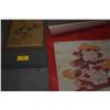Image 1 : SCROLLS: SUMIE TIGER & CHINESE GOOD LUCK SYMBOL, HAND PAINTINGS (2 PCS)