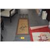 Image 2 : SCROLLS: SUMIE TIGER & CHINESE GOOD LUCK SYMBOL, HAND PAINTINGS (2 PCS)