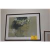 Image 1 : KOA FRAMED PRINT, "HAWAIIAN DANCER"; SIGNED KATHERINE HONG 83/500
