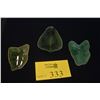 Image 1 : HAWAIIAN POTTERS GUILD LEAF DISHES (3 PCS)