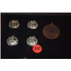 Image 1 : VINTAGE 1972 LEEWARD KAI CANOE CLUB MEDALS, NANAKULI OAHU (5 PCS)