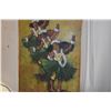 Image 3 : FRAMED OIL , "3 HAWAIIAN KAHIKO HULA DANCERS CHANTING & DANCING"; SIGNED FURTADO (28 1/2" X 40 1/4")