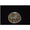 Image 3 : RETICULATED BELT PLAQUE OF NEPHRITE, CRANE, CHINA (2" X 2")