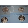 Image 4 : FRANKLIN MINT, "100 GREATEST MASTERPIECES" SOLID STERLING SILVER PROOF ART MEDALS (APPROX 65-72 G EA