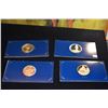 Image 2 : FRANKLIN MINT, "100 GREATEST MASTERPIECES" SOLID STERLING SILVER PROOF ART MEDALS (APPROX 65-72 G EA