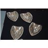 Image 2 : 6 VINTAGE TARO LEAF NUT DISHES, GROSSMAN MOODY HAWAII (TESTED SILVER) (6 PCS)