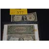 Image 1 : 1935 & 1935A SERIES HAWAII OVERPRINT ON DOLLAR SILVER CERTIFICATES ISSUED DURING WWII (3 PCS)