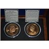 Image 2 : 1983 HAWAIIAN MINT CENTENNIAL DALA & ADMISSIONS DAY DALA (2 PCS)