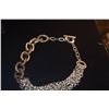 Image 3 : STERLING SILVER MODERNIST NECKLACE, BRACELET & EARRINGS (270 GTW) (3 PCS)