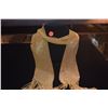 Image 1 : MESH (CHAIN MAIL) GOLD TONE SCARF