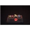 Image 1 : STERLING SILVER GEMSET RINGS (4 PCS)