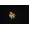 Image 3 : 14K JADE PENGUIN W/RUBY EYE BROOCH (6.3 GTW)