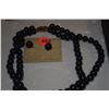 Image 3 : 14K ONYX BEAD NECKLACE & EARRINGS (2 PCS)