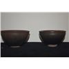 Image 3 : CHINESE JIAN BEAR FUR GLAZED STONEWARE TEA BOWLS (2 PCS) (DOES NOT INCLUDE STAND)