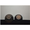 Image 4 : CHINESE JIAN BEAR FUR GLAZED STONEWARE TEA BOWLS (2 PCS) (DOES NOT INCLUDE STAND)